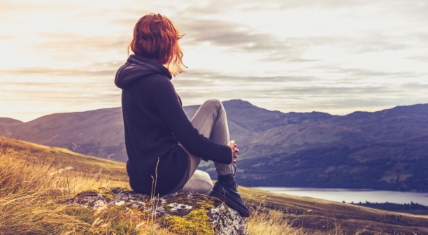 Landscape-Woman