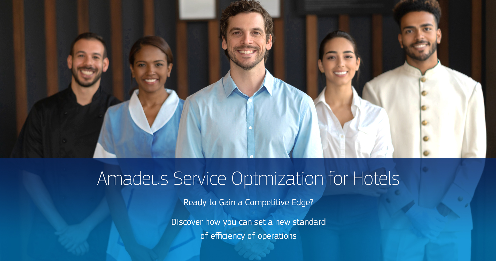 Amadeus Service Optimization for Hotels
