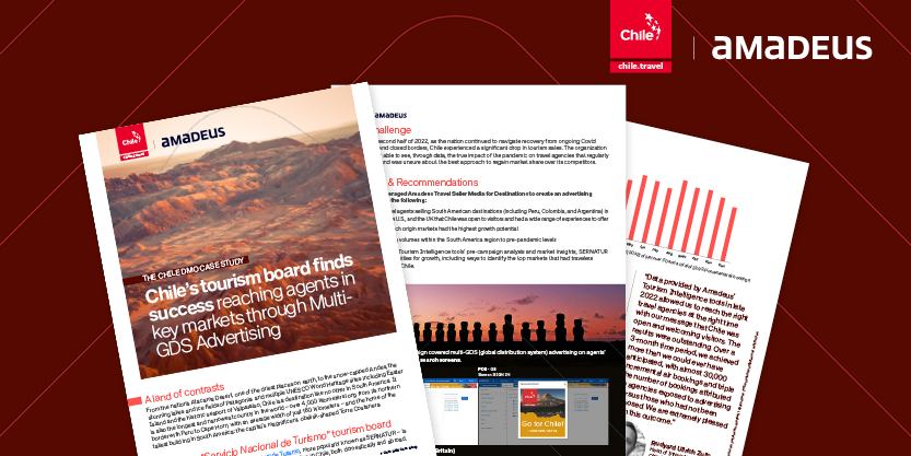 Learn how Chile’s tourism board reached travel agents in key markets