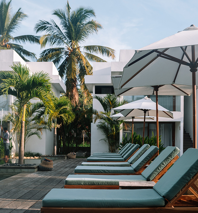 Guest management 2v2 Hotel sun loungers