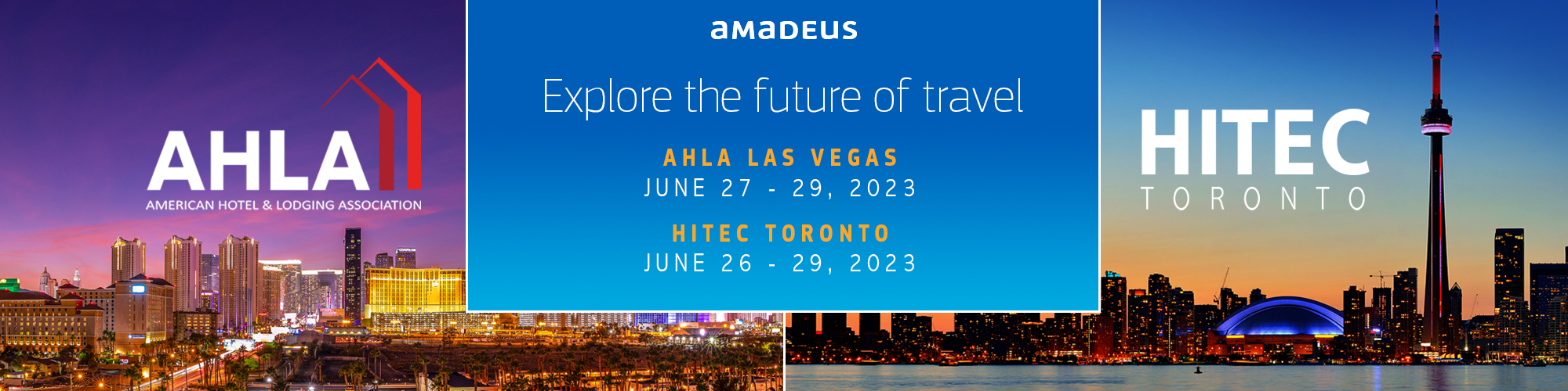 Explore the Future of Travel with Amadeus at HITEC and The Hospitality Show