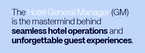 Hotel General manager def 1