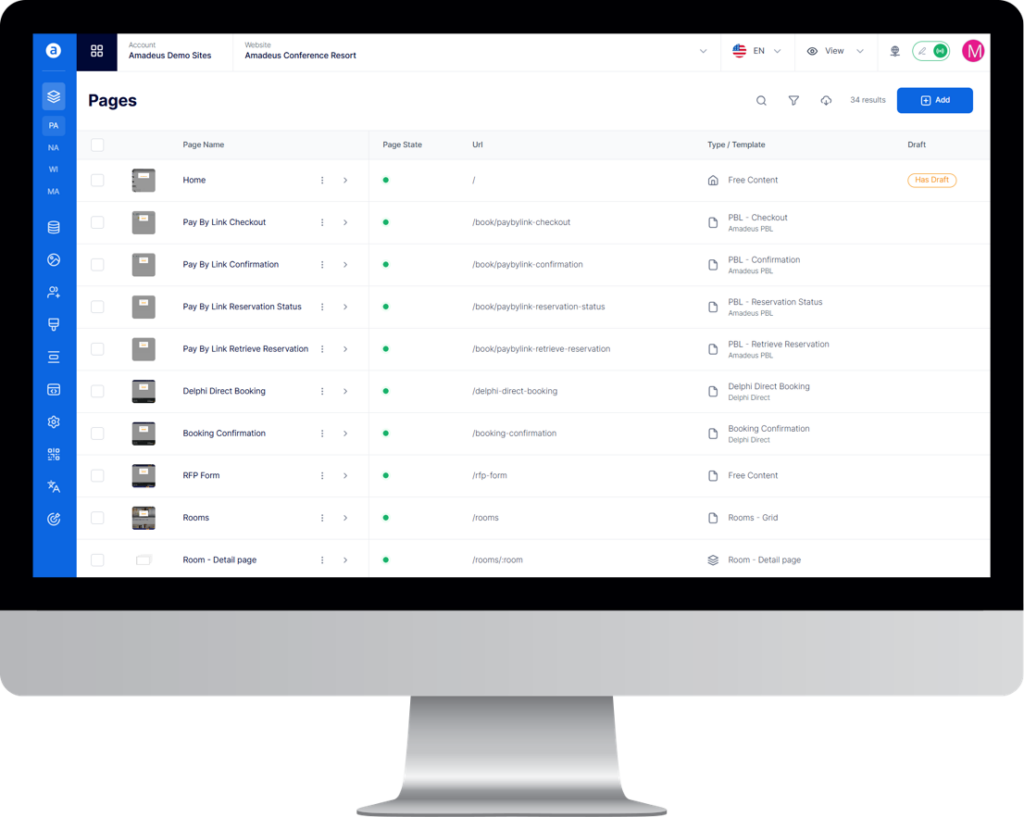 Hotel Website Solutions | Amadeus Hospitality